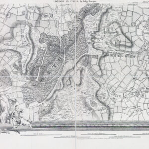 1878 Antique Map John Rocque LONDON STREATHAM SYDENHAM PENGE BECKENHAM (8)