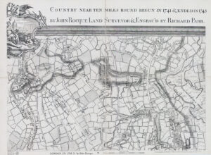 1878 Map Rocque LONDON KENTISH TOWN HIGHGATE TOTTENHAM NEWINGTON DALSTON (5)