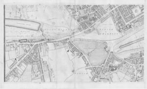 1813 LONDON Buckingham Palace Mayfair Hyde Park HORWOOD Antique Maps (LM41)