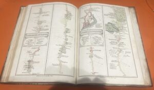 1790Cary's Survey of the High Roads from London to Hampton Court ROAD MAPS