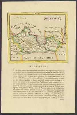 c1787 Original Antique Map of the county of BERKSHIRE by John Seller (002)