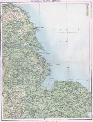 c1912 PHOTO RELIEF MAP Print LAND'S END Scilly Isles Cornwall (BM4-2)
