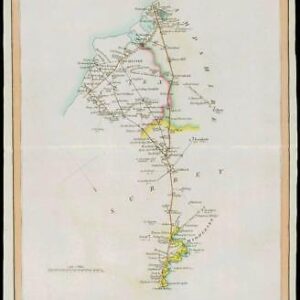 1806 Antique Road Map MIDDLESEX SURREY SUSSEX HAMPSHIRE by Laurie & Whittle (21)