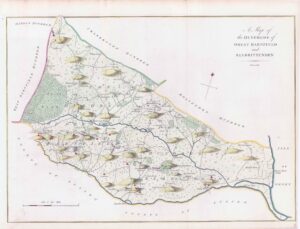 1778 HASTED KENT Map HUNDREDS GREAT BARNSFIELD SELBRITTENDEN Hawkhurst  (H4-46)