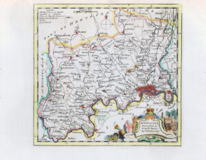 1769 MIDDLESEX Drawn from an Accurate Survey Map by Thomas Kitchin (KSMb-2)