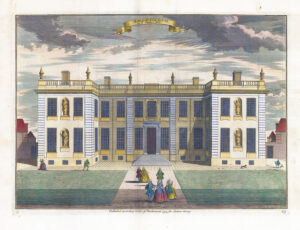 1755 London MARLBOROUGH HOUSE ST JAMES PARK Pall Mall by Stow (ST49)