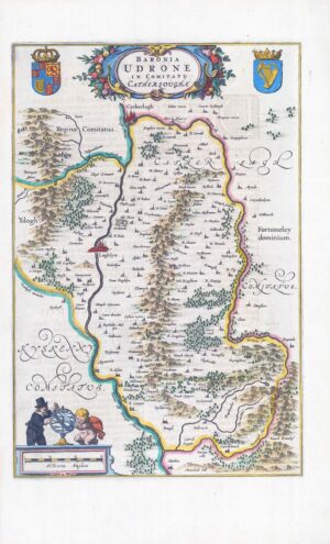 1654 BARONIA UDRONE IN COMITATU CATHERLOUGHAE Idrone Carlow Ireland BLAEU