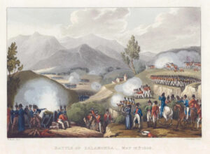 1812 Antique Print - Military BATTLE OF SALAMONDA Portugal Peninsular War (14)