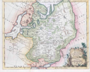 1764 - RUSSIA OR MUSCOVY IN EUROPE Ukraine Moscow by Thomas Jefferys (KWM14)