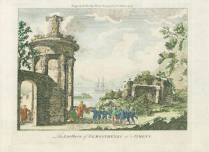 1778 'THE LANTHORN OF DEMOSTHENES AT ATHENS' Greece Lantern Lighthouse (MG18)