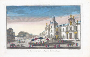 c1780 LA PRISON ROYALE DE MADRID Spain Ministry of Foreign Affairs (LM24-115)