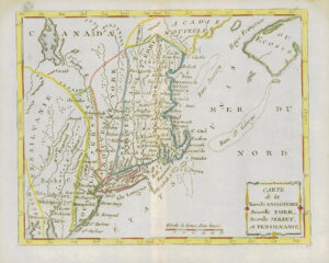 1787 - Antique Map USA NEW YORK JERSEY PHILADELPHIA by de la Tour (12)