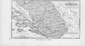1875 - Antique Print TURKEY Rebellion Map Herzegovina Adriatic Sea   (32)