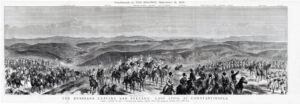 1878 V Large Panoramic TURKEY San Stefano Constantinople General Skobeleff (1)