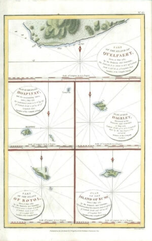 1798 Antique MAP EAST CHINA SEA ISLANDS Qualpaert Dagelet JAPAN KOREA Perouse 55