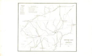 1813 Hertfordshire Large Engraved Map by Thomas Leman (HC1)