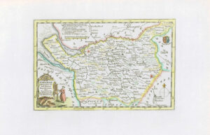 1769 CHESHIRE Drawn from the Best Surveys Maps Charts Map by Kitchin (KSMb-1)