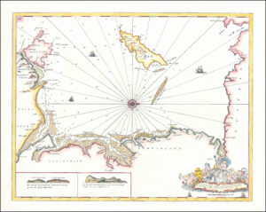1790 SEA CHART Map ISLE OF MAN North Wales Scotland Greenvile Collins (GC3)