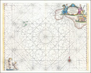 1790 SEA CHART Map CORNWALL SCILLY ISLES Lands End by Greenvile Collins (GC14)