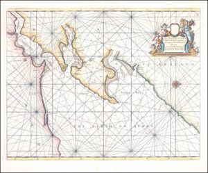 1790 SEA CHART Map SCOTLAND Murray Firth Sutherland by Greenvile Collins (GC17)