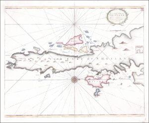1790 SEA CHART Map SCOTLAND SOUTH SHETLAND ISLES Burra Greenvile Collins (GC28)